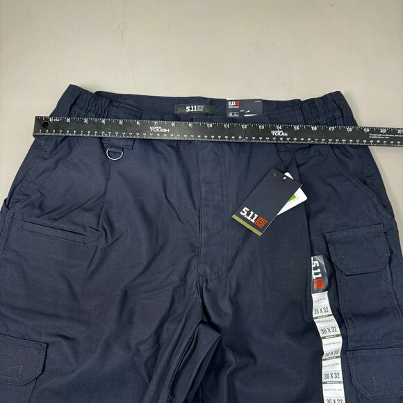 5.11 TACTICAL Men's Tactlite Pro Ripstop Pant Sz- 36"W x 32"I Dark Navy 74273 - Picture 16 of 16